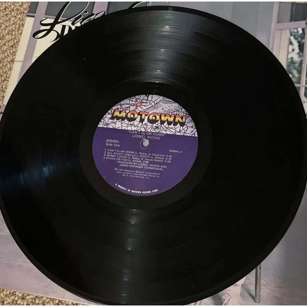Lionel Richie Can't Slow Down Vinyl LP 1983 Motown 6059ML Gatefold - Picture 6 of 7